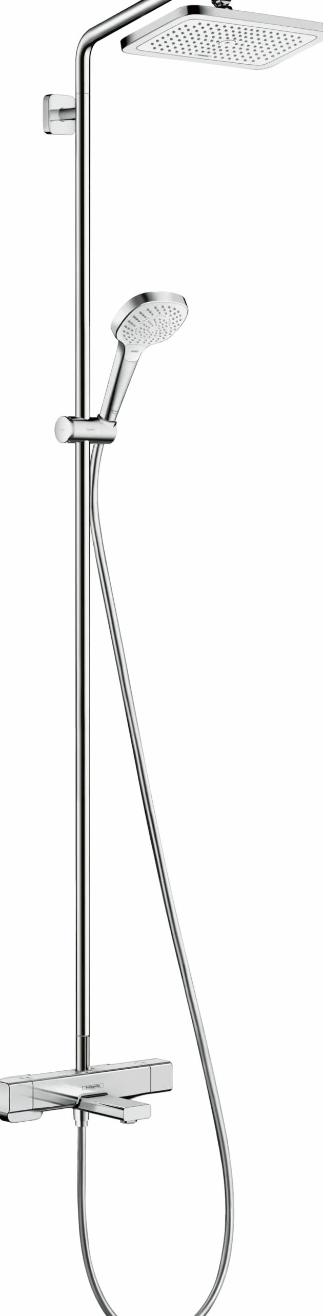 Hansgrohe Croma E280 regendoucheset met badkraan