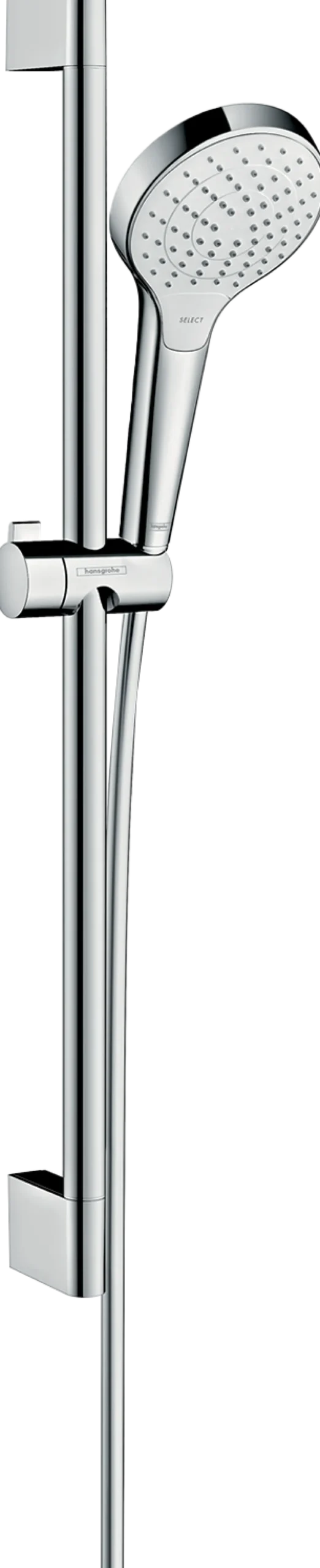 Hansgrohe Croma Select S douchestang met douchekop Vario EcoSmart