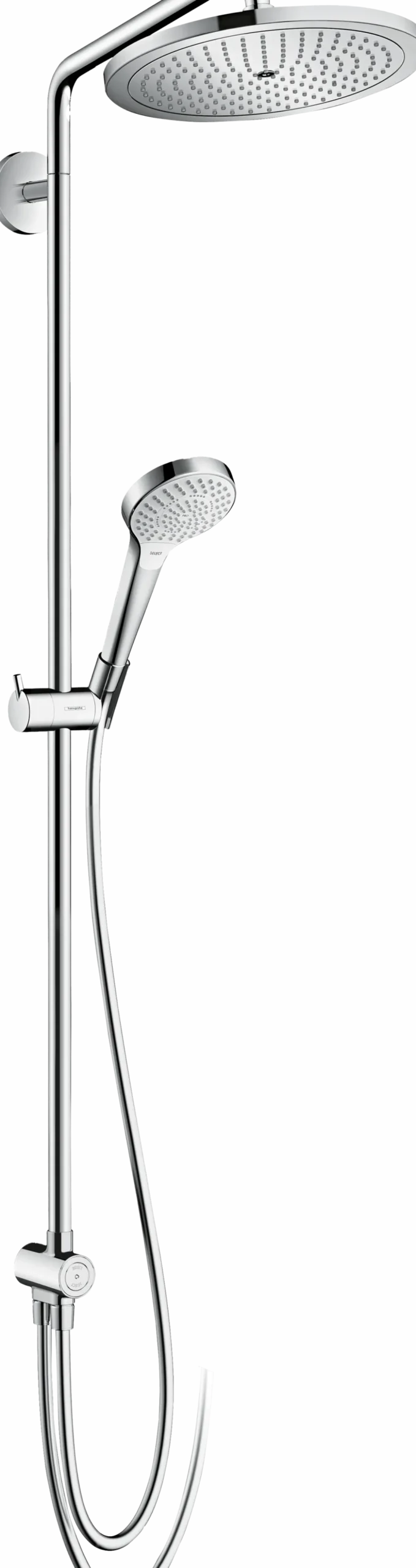 Hansgrohe Croma Select S280 regendoucheset zonder kraan