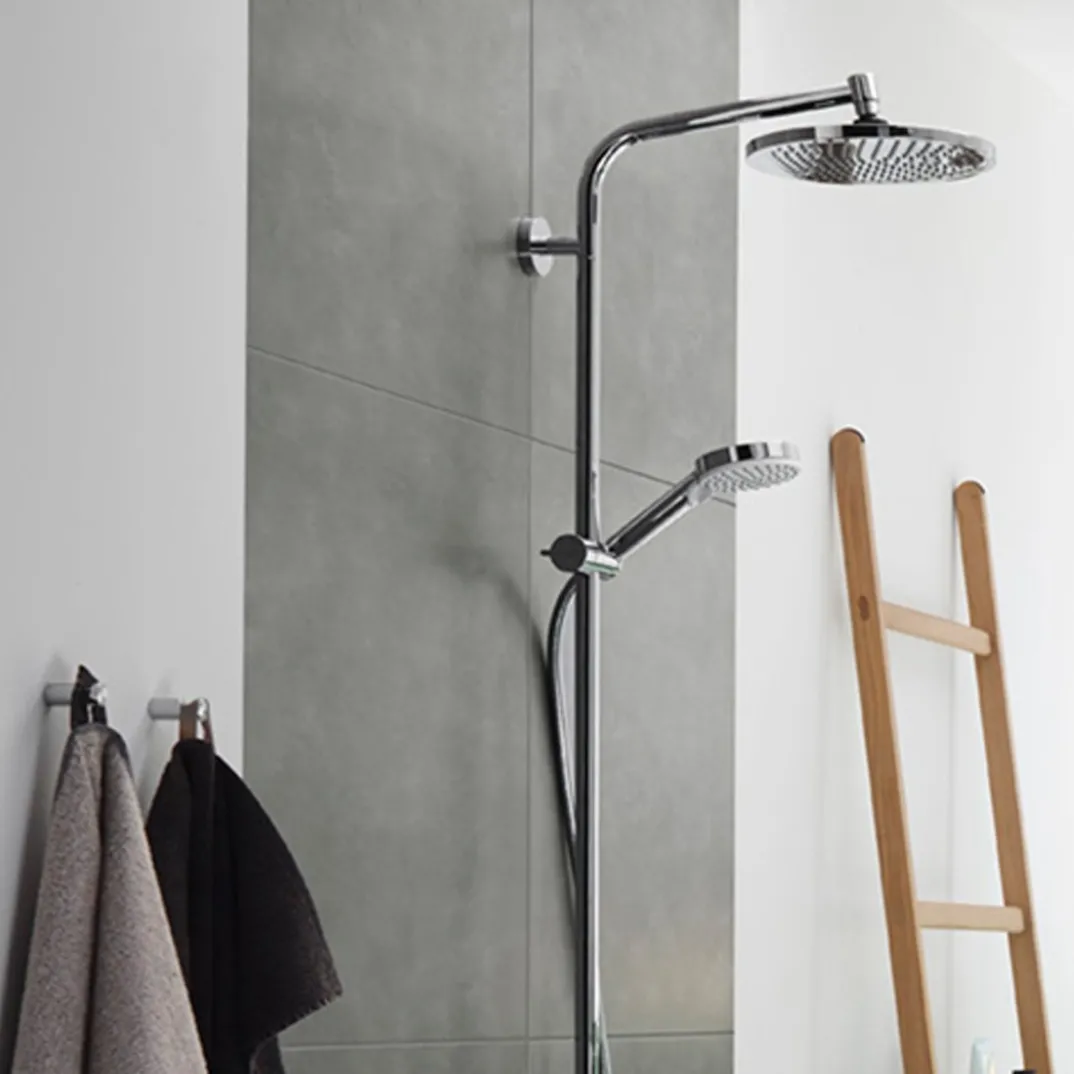 Hansgrohe Crometta S240 Reno regendoucheset zonder kraan