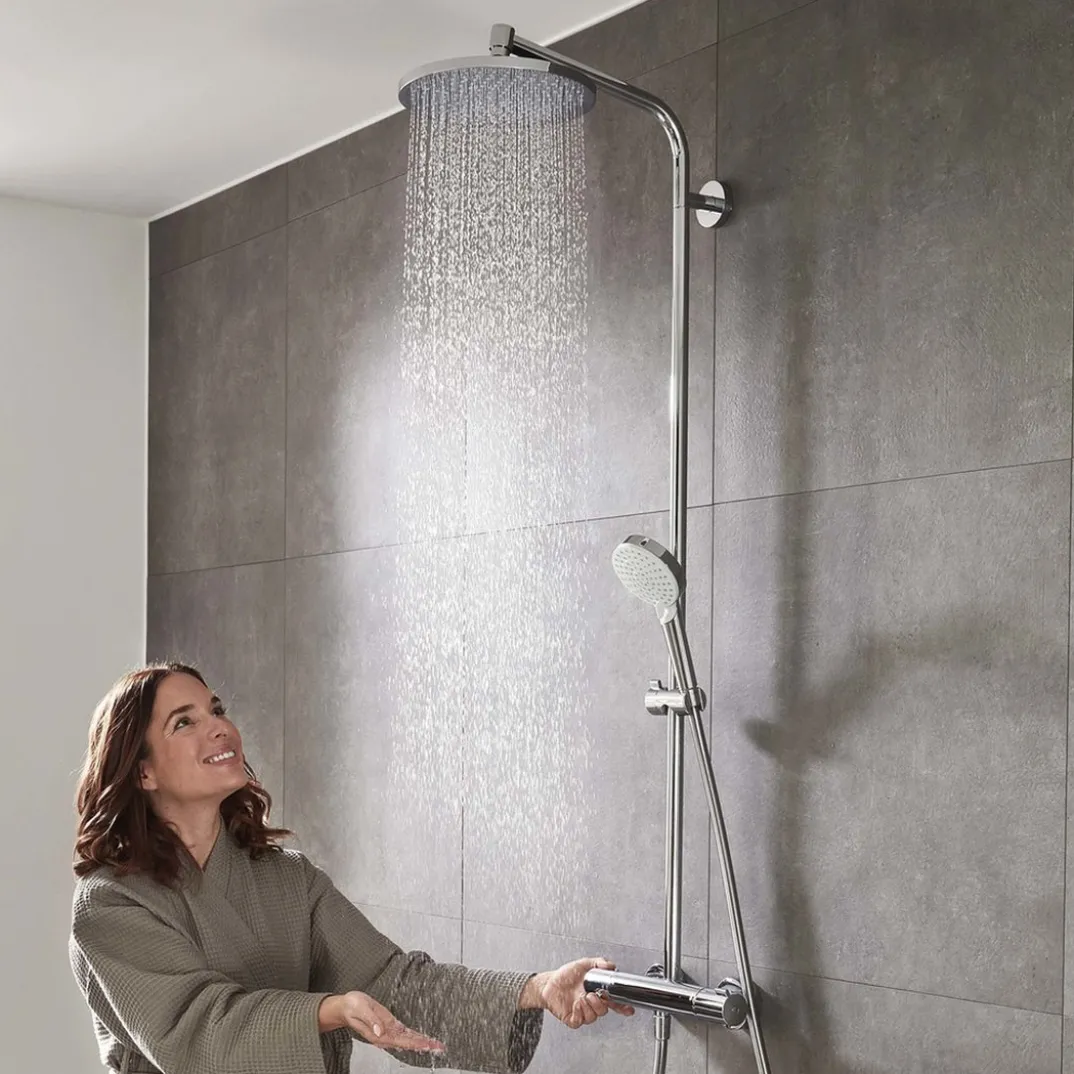 Hansgrohe Crometta S240 Reno regendoucheset zonder kraan