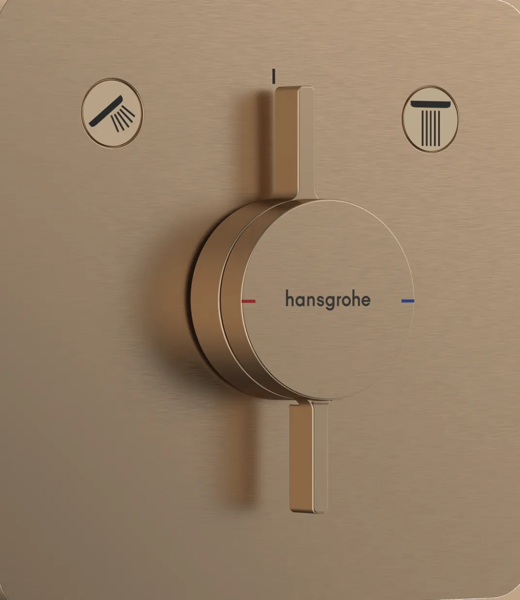Hansgrohe DuoTurn Q inbouw douchemengkraan