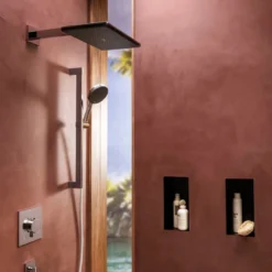 Hansgrohe Ecostat Comfort E thermostatische inbouw douchekraan, inbouwelement niet inbegrepen