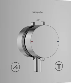 Hansgrohe Ecostat Comfort E thermostatische inbouw douchekraan, inbouwelement niet inbegrepen