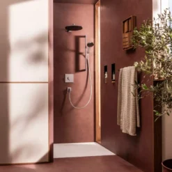 Hansgrohe Ecostat Comfort E thermostatische inbouw douchekraan, inbouwelement niet inbegrepen