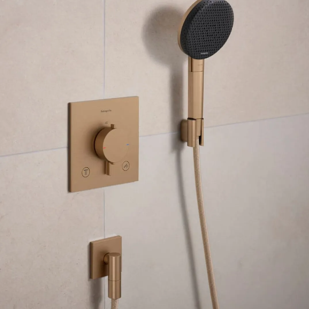 Hansgrohe Ecostat Comfort E thermostatische inbouw douchekraan, inbouwelement niet inbegrepen