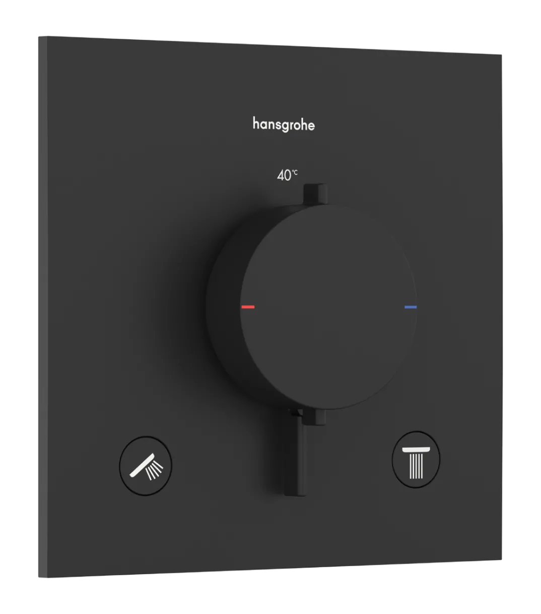 Hansgrohe Ecostat Comfort E thermostatische inbouw douchekraan, inbouwelement niet inbegrepen