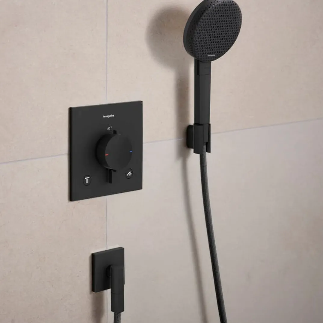 Hansgrohe Ecostat Comfort E thermostatische inbouw douchekraan, inbouwelement niet inbegrepen
