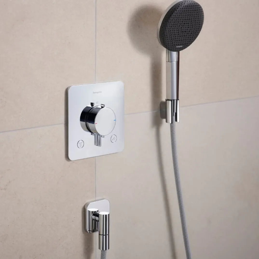 Hansgrohe Ecostat Comfort Q thermostatische inbouw douchekraan, inbouwelement niet inbegrepen