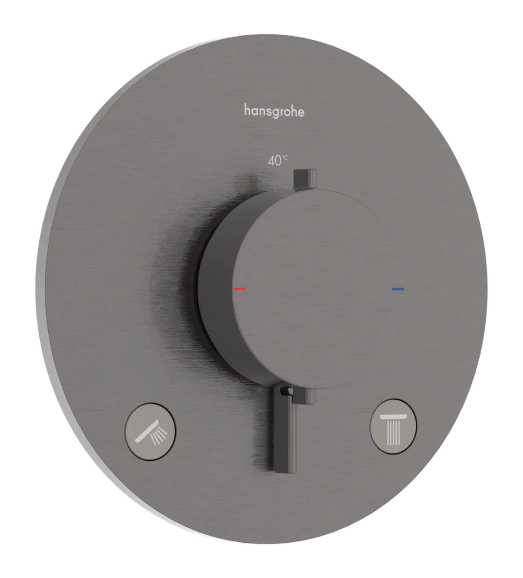 Hansgrohe Ecostat Comfort S thermostatische inbouw douchekraan, inbouwelement niet inbegrepen