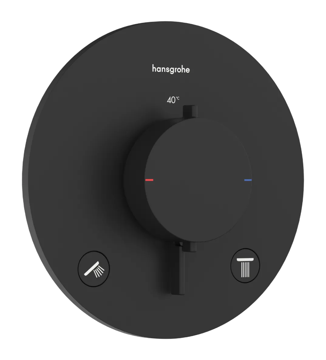 Hansgrohe Ecostat Comfort S thermostatische inbouw douchekraan, inbouwelement niet inbegrepen