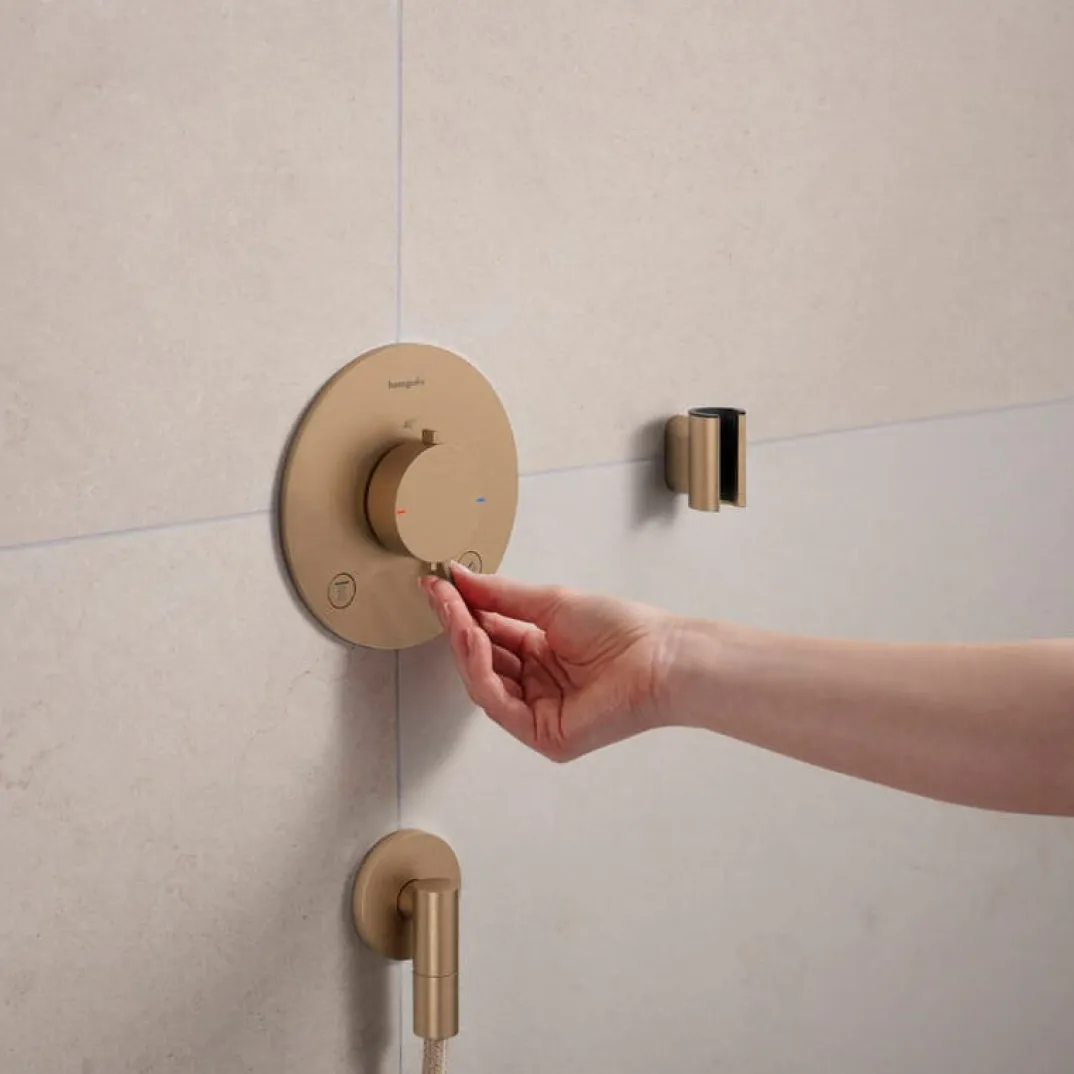 Hansgrohe Ecostat Comfort S thermostatische inbouw douchekraan, inbouwelement niet inbegrepen