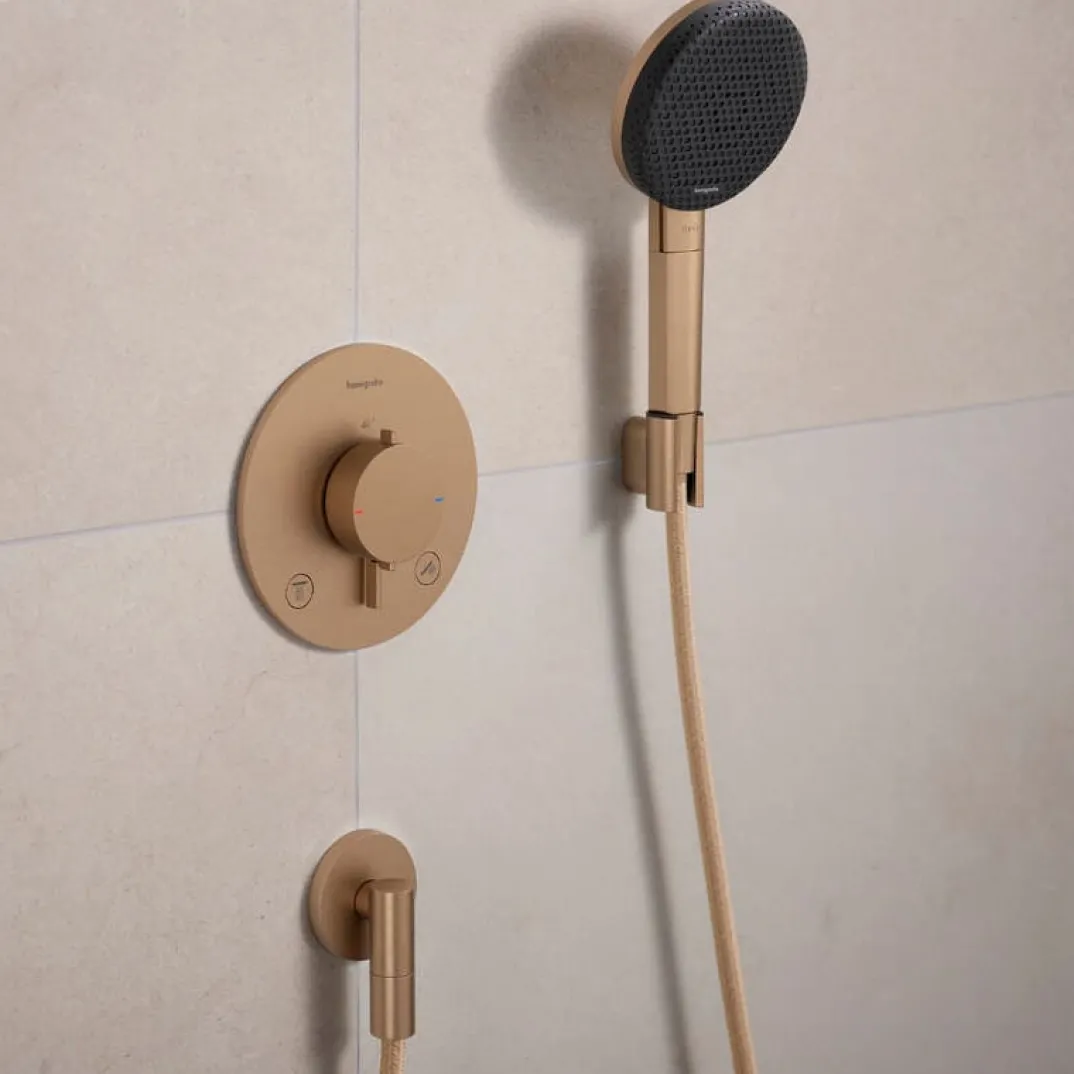 Hansgrohe Ecostat Comfort S thermostatische inbouw douchekraan, inbouwelement niet inbegrepen