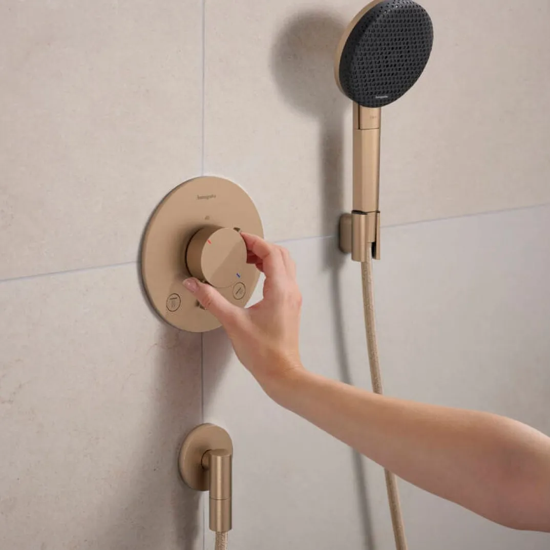 Hansgrohe Ecostat Comfort S thermostatische inbouw douchekraan, inbouwelement niet inbegrepen