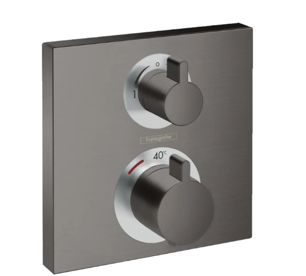 Hansgrohe Ecostat Square thermostatische inbouw douchekraan, inbouwelement niet inbegrepen