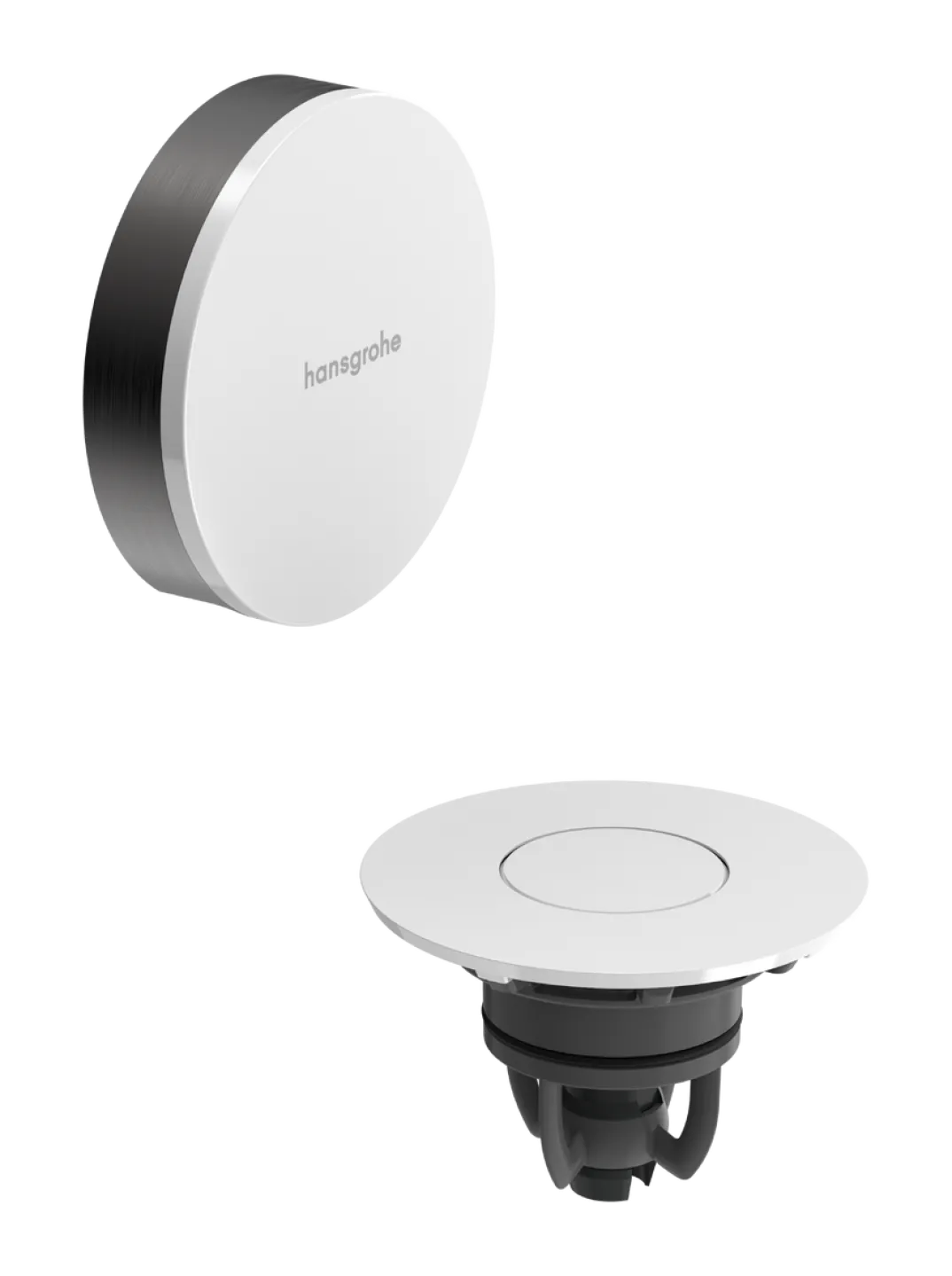 Hansgrohe Flexaplus afwerkset overloop en afvoergarnituur