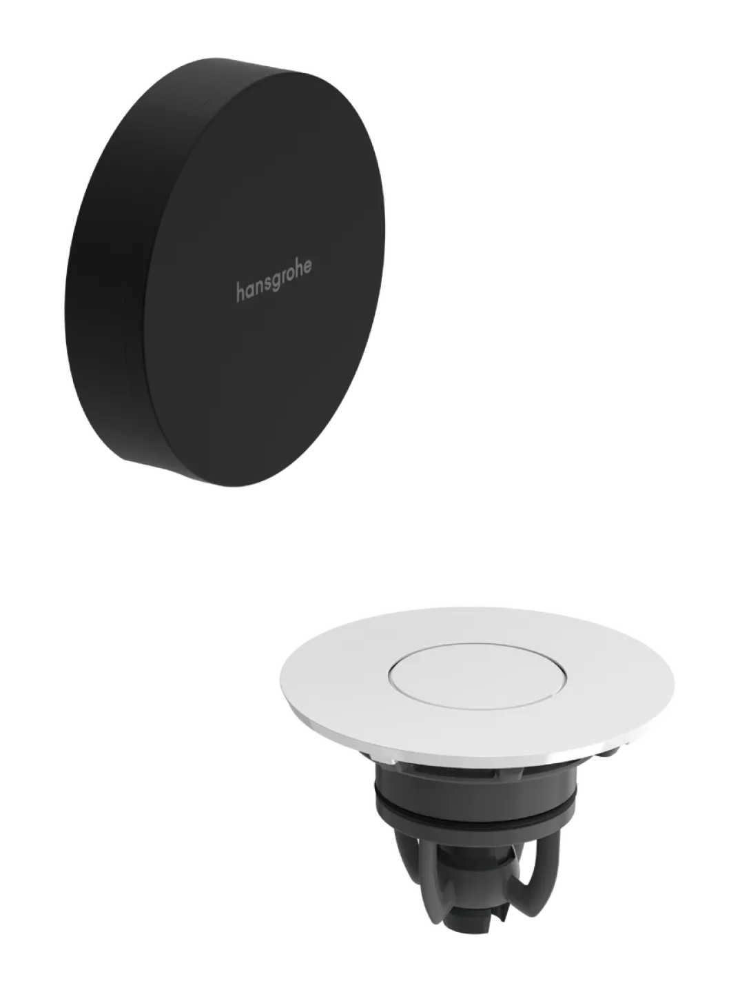 Hansgrohe Flexaplus afwerkset overloop en afvoergarnituur