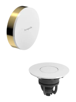 Hansgrohe Flexaplus afwerkset overloop en afvoergarnituur