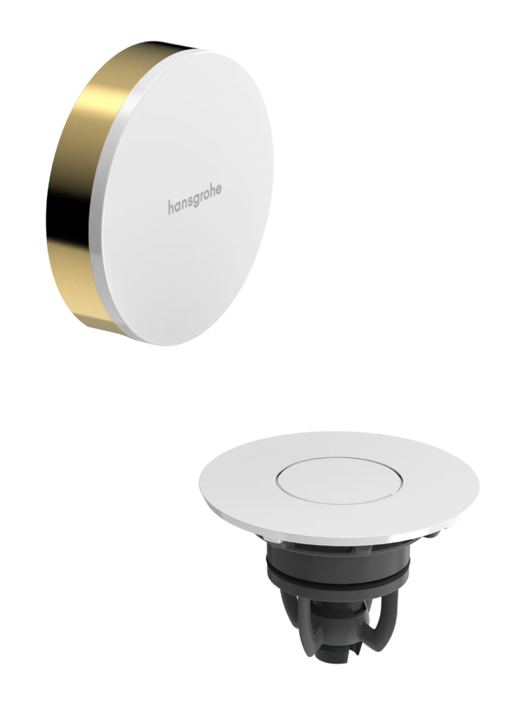 Hansgrohe Flexaplus afwerkset overloop en afvoergarnituur