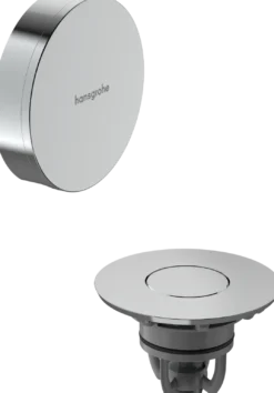 Hansgrohe Flexaplus afwerkset overloop en afvoergarnituur