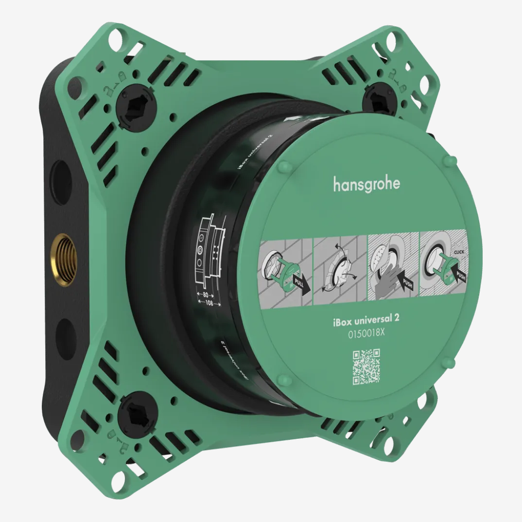 Hansgrohe Ibox Universal 2 inbouwelement voor afbouwset inbouwdouchekraan