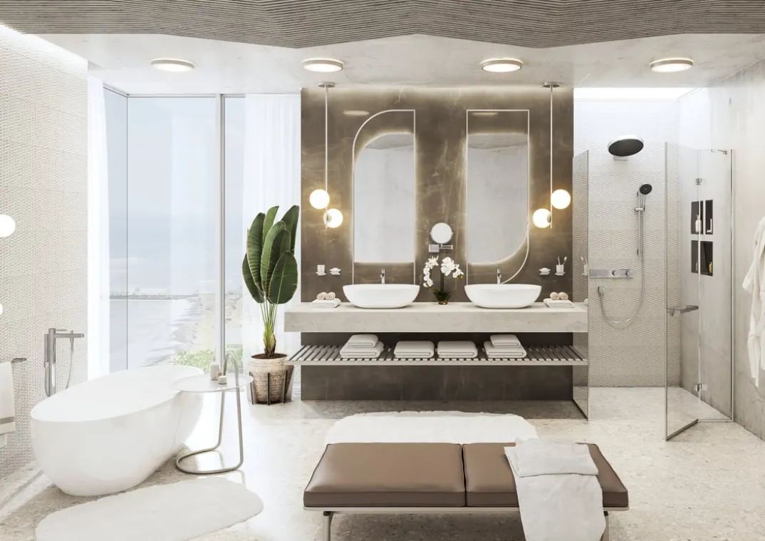 Hansgrohe RainDrain Flex douchegoot afwerkset inkortbaar