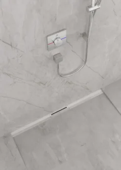 Hansgrohe RainDrain Flex douchegoot afwerkset inkortbaar