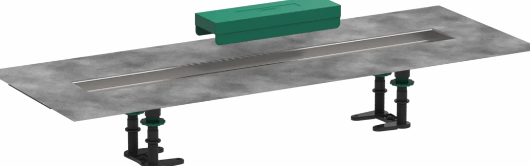 Hansgrohe Raindrain 700 installatieset voor douchegoot