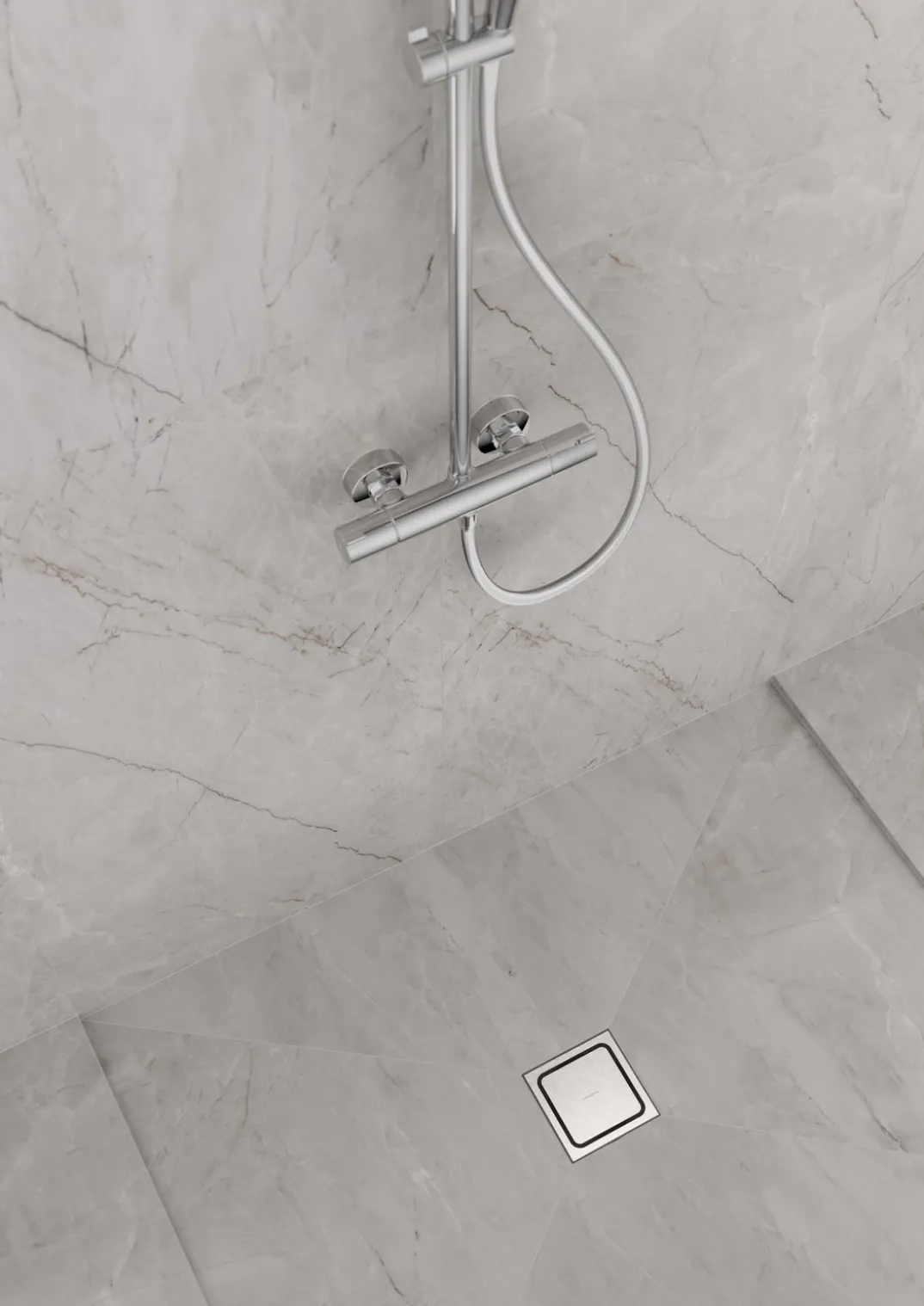 Hansgrohe RainDrain Spot douchegoot