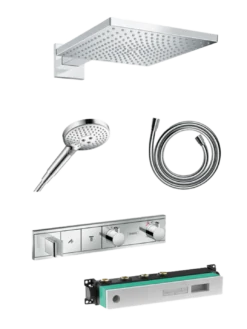 Hansgrohe Rainselect inbouw regendoucheset, inbouwelement inbegrepen