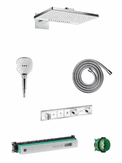 Hansgrohe Rainselect inbouw regendoucheset, inbouwelement inbegrepen