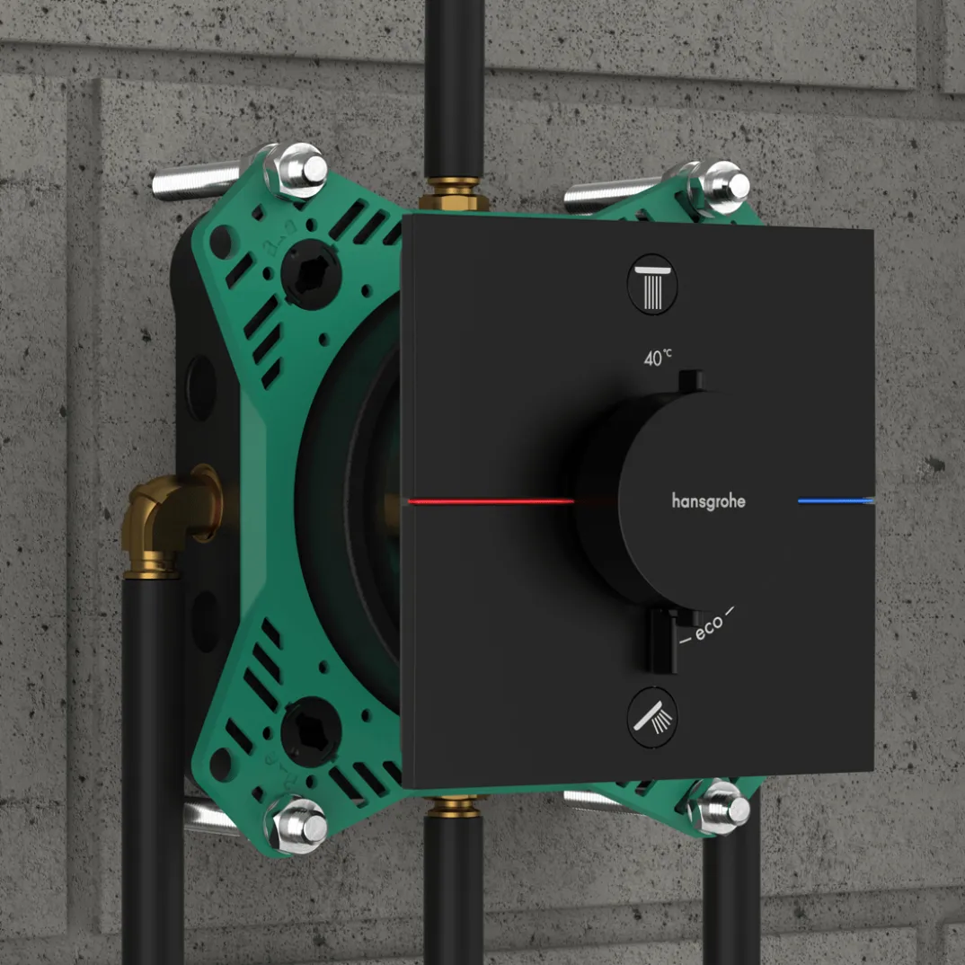 Hansgrohe ShowerSelect Comfort E thermostatische inbouw douchekraan, inbouwelement niet inbegrepen