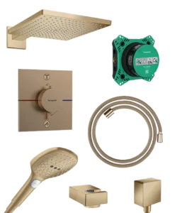 Hansgrohe ShowerSelect Comfort E Comfort_E inbouw regendoucheset, inbouwelement inbegrepen