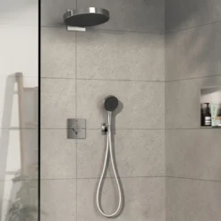 Hansgrohe ShowerSelect Comfort E thermostatische inbouw douchekraan, inbouwelement niet inbegrepen