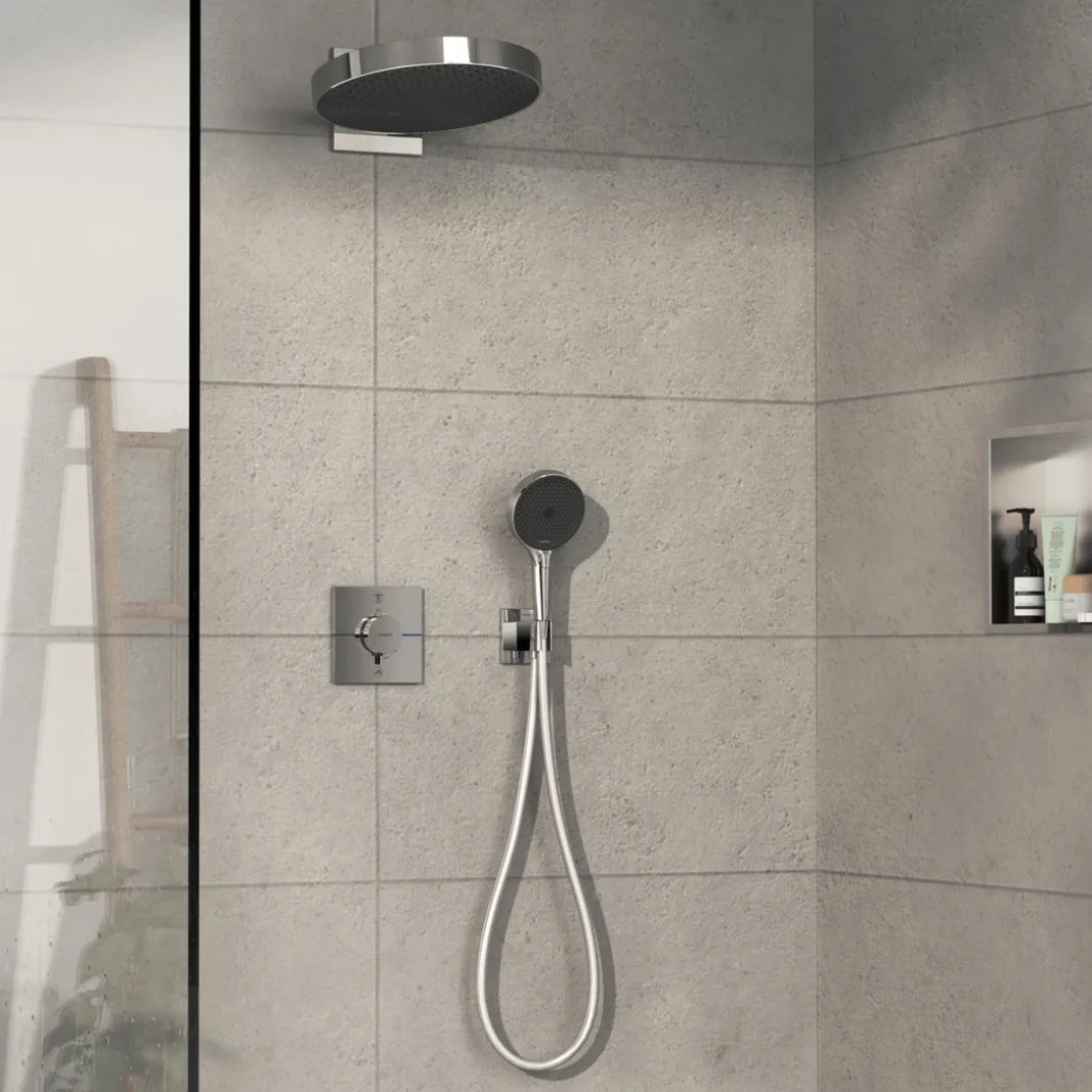 Hansgrohe ShowerSelect Comfort E thermostatische inbouw douchekraan, inbouwelement niet inbegrepen