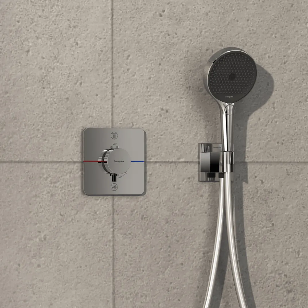 Hansgrohe ShowerSelect Comfort Q thermostatische inbouw douchekraan, inbouwelement niet inbegrepen