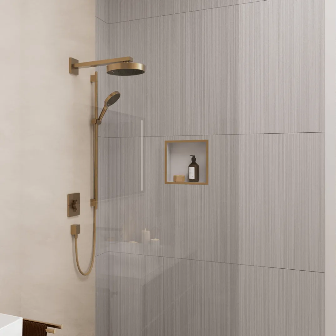 Hansgrohe ShowerSelect Comfort E thermostatische inbouw douchekraan, inbouwelement niet inbegrepen