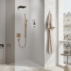 Hansgrohe ShowerSelect Comfort E thermostatische inbouw douchekraan, inbouwelement niet inbegrepen