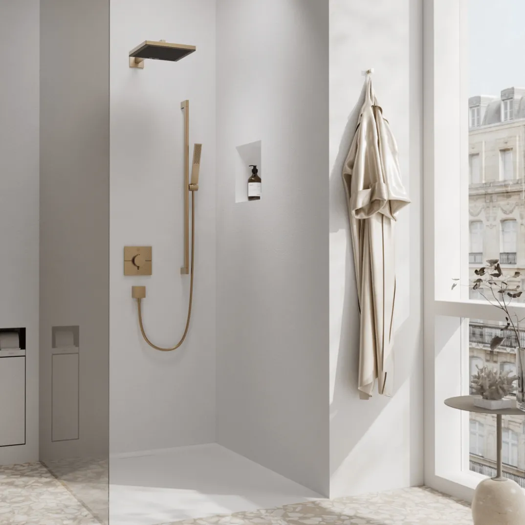 Hansgrohe ShowerSelect Comfort E thermostatische inbouw douchekraan, inbouwelement niet inbegrepen