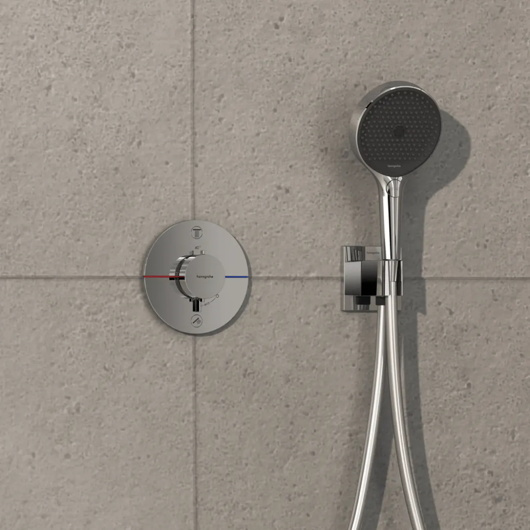 Hansgrohe Showerselect Comfort S thermostatische inbouw douchekraan, inbouwelement niet inbegrepen