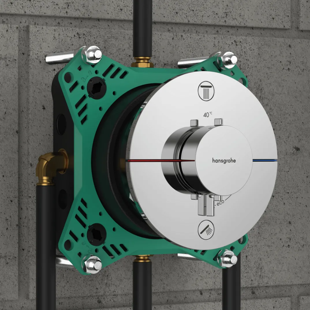 Hansgrohe Showerselect Comfort S thermostatische inbouw douchekraan, inbouwelement niet inbegrepen
