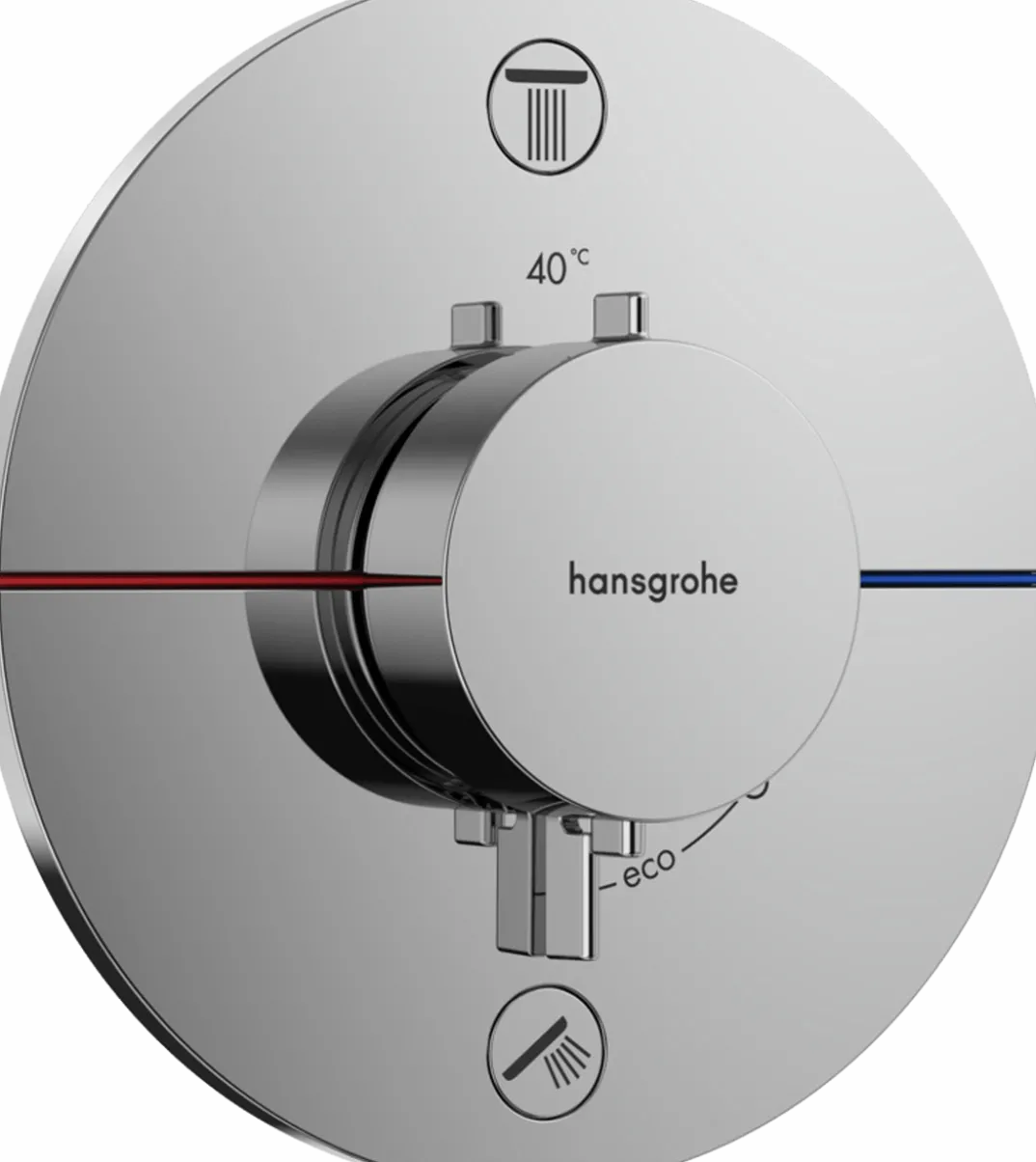 Hansgrohe Showerselect Comfort S thermostatische inbouw douchekraan, inbouwelement niet inbegrepen