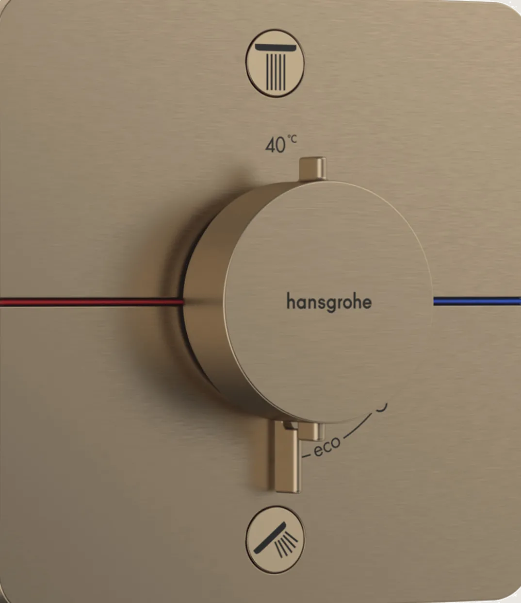 Hansgrohe ShowerSelect Comfort Q thermostatische inbouw douchekraan, inbouwelement niet inbegrepen
