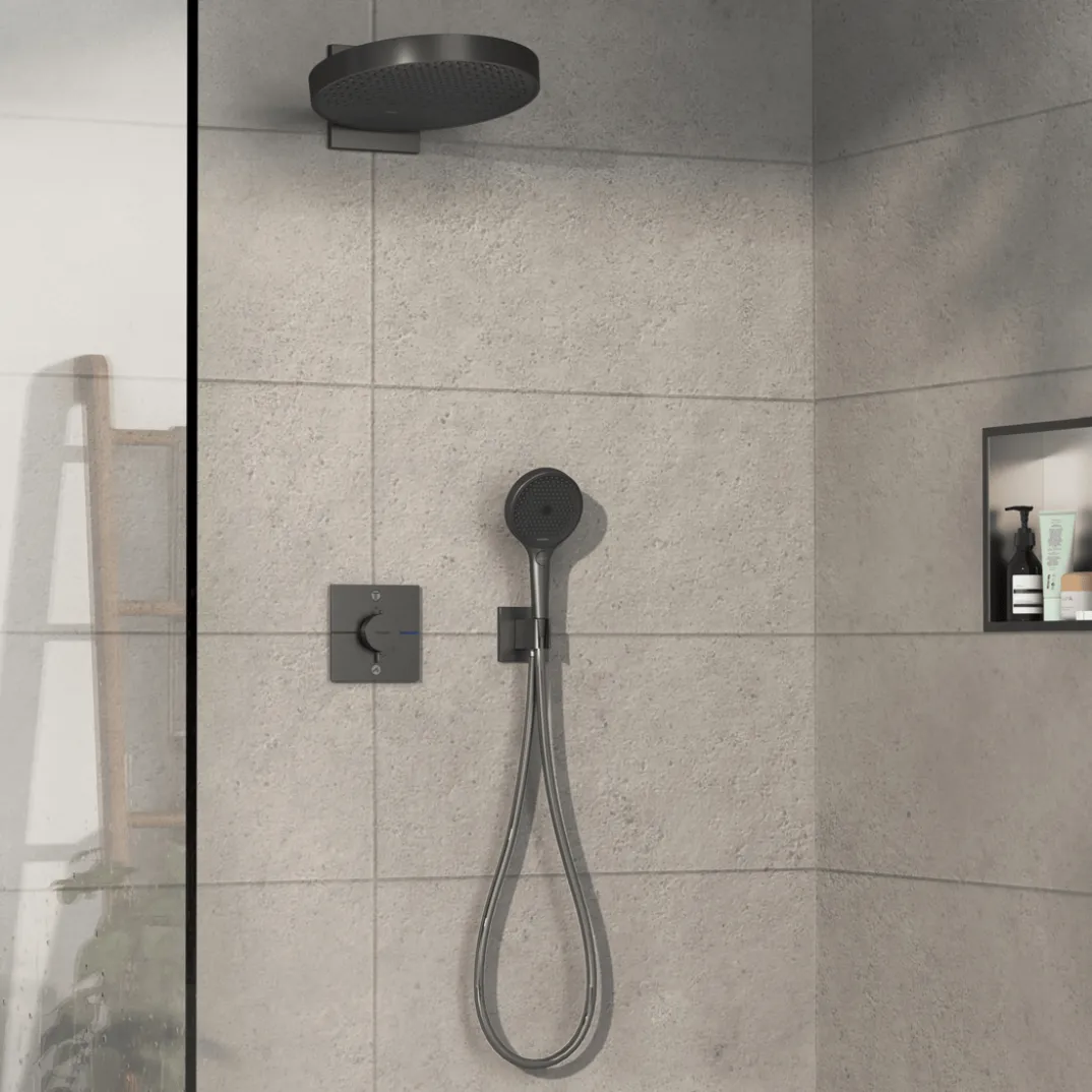 Hansgrohe ShowerSelect Comfort E thermostatische inbouw douchekraan, inbouwelement niet inbegrepen