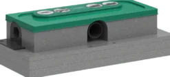 Hansgrohe uBox Universal Flat installatieset voor douchegoten