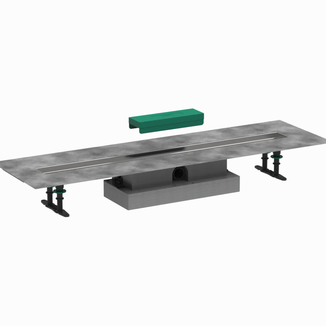 Hansgrohe uBox Universal Flat installatieset voor douchegoten