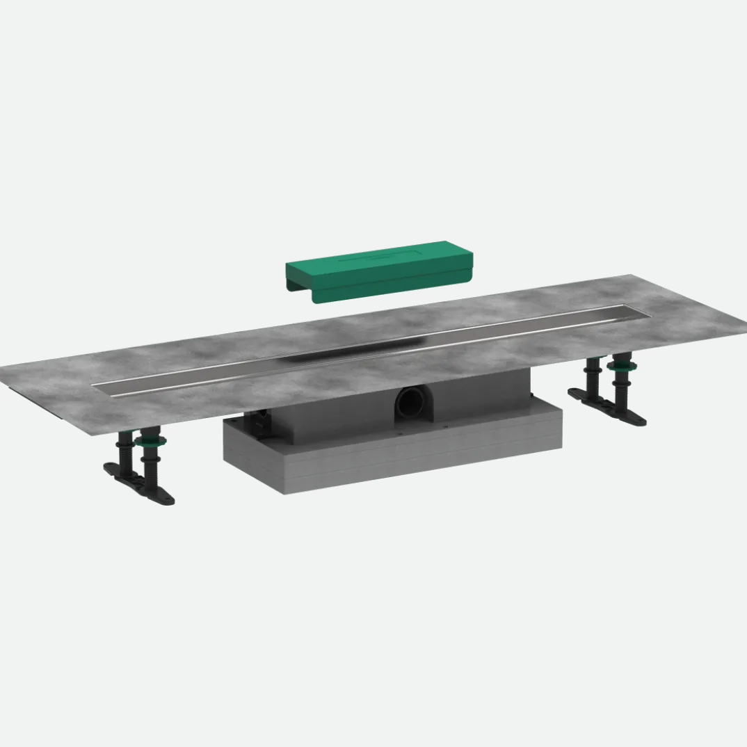 Hansgrohe uBox Universal Flat installatieset voor douchegoten