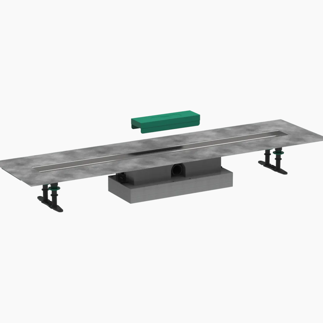 Hansgrohe uBox Universal Flat installatieset voor douchegoten