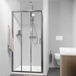 Linie Cadiz driedelige douche schuifdeur