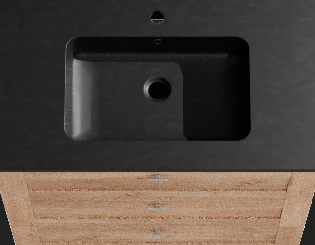 Linie Classo badkamermeubel met Vano wastafel